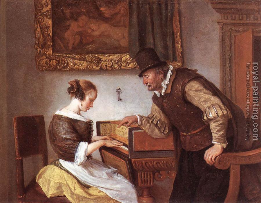 Jan Steen : The Harpsichord Lesson